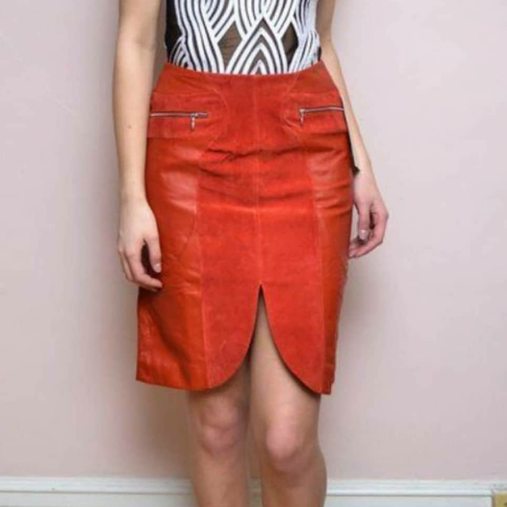 Nwot leather skirt